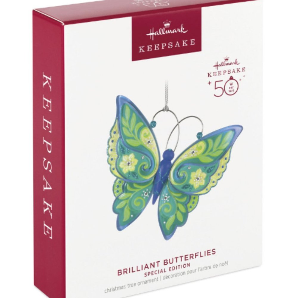 Hallmark Keepsake Brilliant Butterflies Special Edition Ornament - 2023